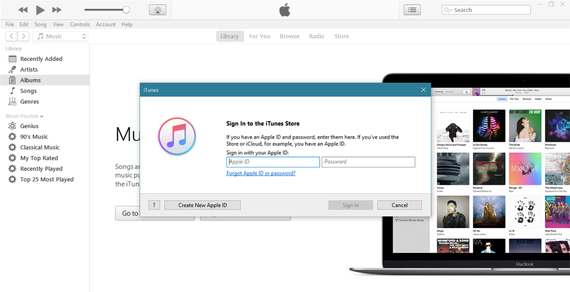 install itunes on windows 10