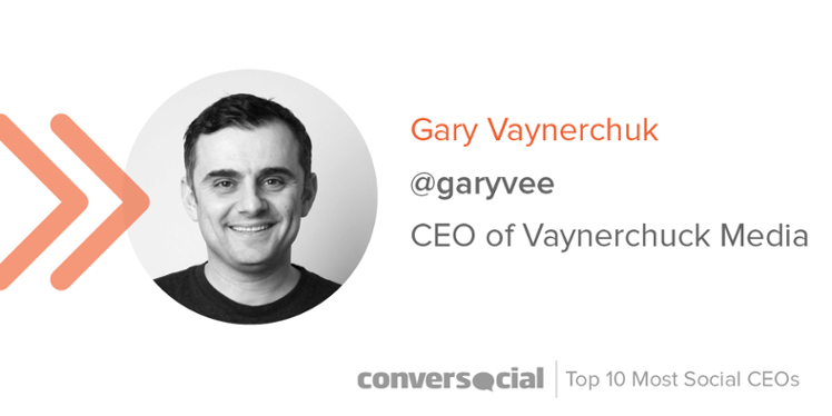 The 10 Most Social Media Minded CEOs - Gary Vaynerchuk