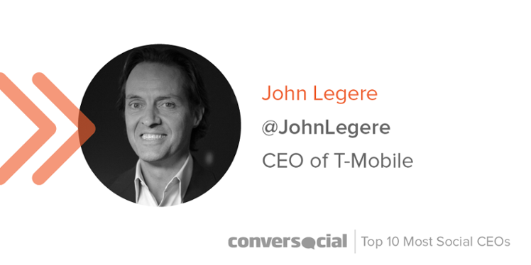 The 10 Most Social Media Minded CEOs - John Legere
