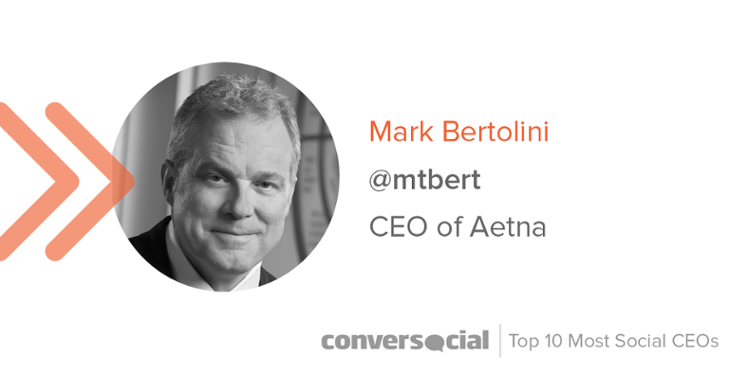 The 10 Most Social Media Minded CEOs - Mark Bertolini