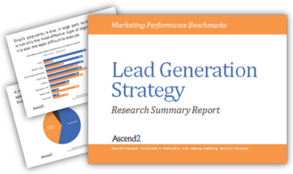 Research Report: Lead Gen Not As Easy As Marketers Think