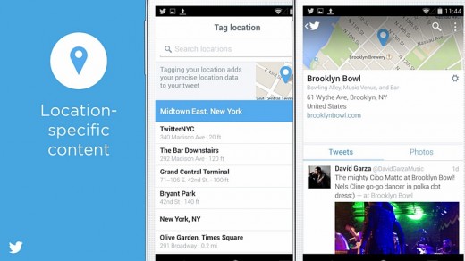 Twitter and Foursquare are partnering to improve place in tweets
