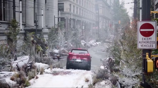 Jeep ‘River In The City’ Stunt Transports Unsuspecting Drivers To Urban Wilderness Wonderland
