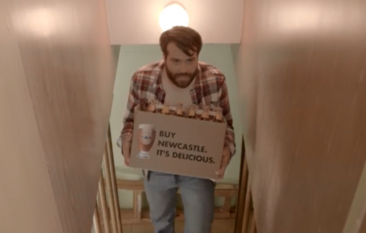Newcastle Brown Ale ad Spoofs Doritos “Crash The tremendous Bowl” Contest