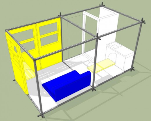 A Tiny Modular Housing machine For Cities the place real Housing is just too dear To find the money for