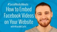 Embed Native fb videos in your website