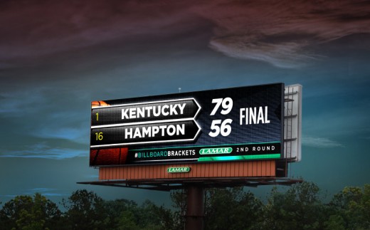 Lamar advertising #BillboardBrackets campaign To circulate NCAA rankings (And Fan Tweets) To Digital Billboards