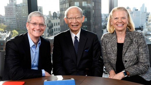 Apple And IBM Announce Plans For An Elder-strengthen carrier In Japan