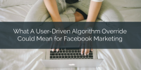 fb checking out user-driven Algorithm Override