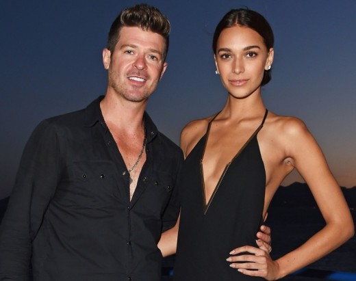 Robin Thicke Out With girlfriend To Cannes birthday celebration; His response To Alan Thicke’s sex music Confession
