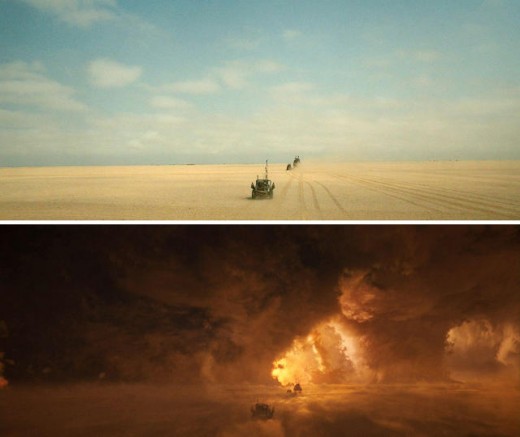 See Before-And-After CGI Shots That Help Explain The Visual Wizardry Of “Mad Max”