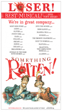 How Broadway Musical “Something Rotten!” Owned Its Loss At The Tonys
