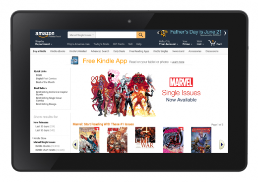 surprise Expands unique Digital Comics agreement With Amazon