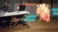 What It really looks like within Microsoft’s Hololens