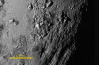 listed below are the first Up-shut photographs Of Pluto