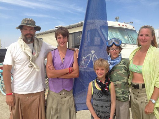 the youngsters Of Burning Man
