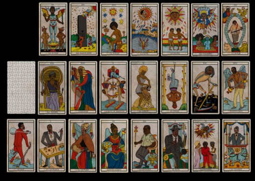 From Alejandro Jodorowsky And King Khan, awesome Black energy Tarot playing cards