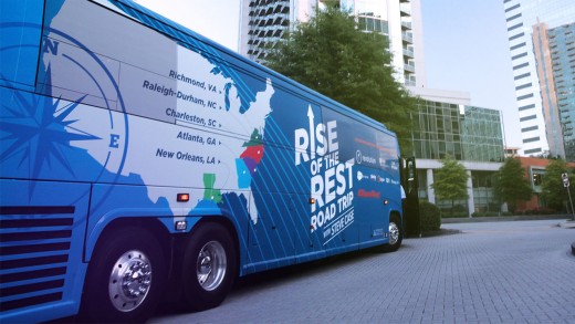Steve Case’s VC Bus Tour seems to be To Fund Startups In lost sight of Cities