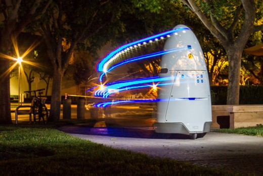 Meet the scary Little safety robot which is Patrolling Silicon Valley