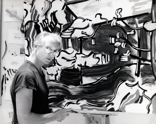 spy The Unsung Psychedelic Pop-art Landscapes Of Roy Lichtenstein