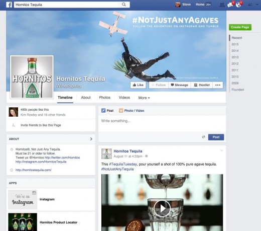 Hornitos Takes Virgin Agave Skydiving In #NotJustAnyAgaves Social Campaign