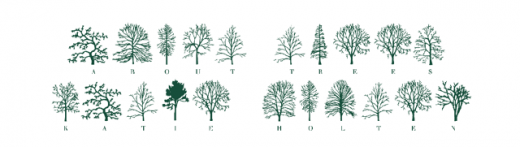 For Naturephiles simplest: A Typeface fabricated from trees