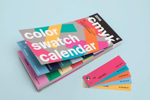 the colour-Of-The-Day Calendar Turns Your Weeks Into Palettes