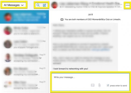 New LinkedIn Inbox: adjustments To Messages And invites