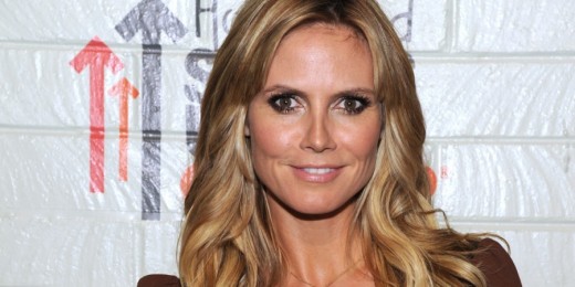 Heidi Klum In Naughty Risque Instagram picture Spanks Self With Spoon On naked Butt