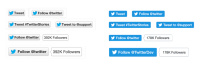 Twitter Dumps Share Totals In redesign Of Tweet & follow Buttons
