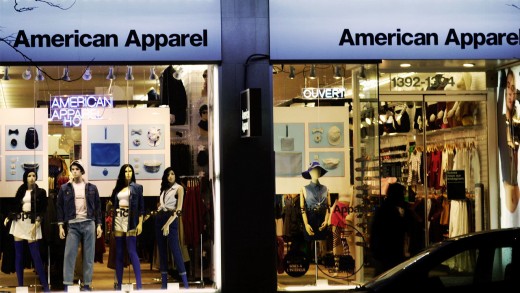 American apparel files For bankruptcy