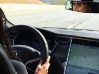 Tesla’s version S Has New Autopilot Tech–and i just Sat behind The Wheel