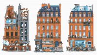 750 Years Of Parisian History, As Told Through Architectural Illustrations