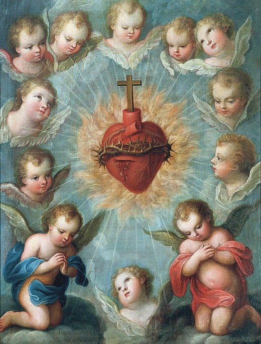 Connecting the Sacred heart and the Rock of ages