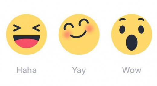 fb Unveils New Emoticon Reactions