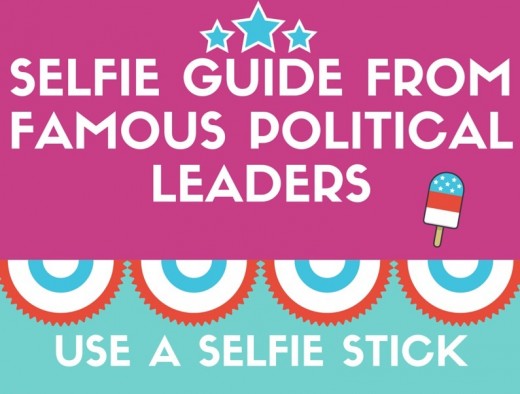 Selfie guide from famous Political Leaders