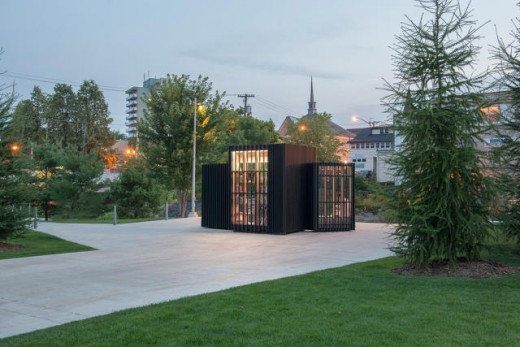 here is A Novel idea: A Pint-size Lending Library As A Placemaking Intervention