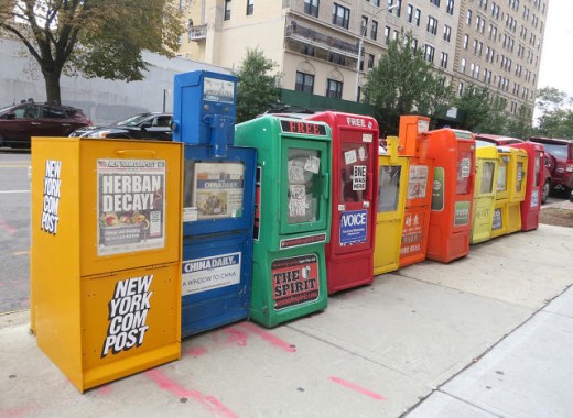 What To Do With previous Newspaper boxes? Make Them Streetside Compost packing containers