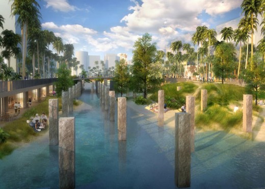 This abandoned shopping center is turning right into a Lagoon And Park