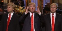Donald Trump Was Heckled On SNL By… Larry David!