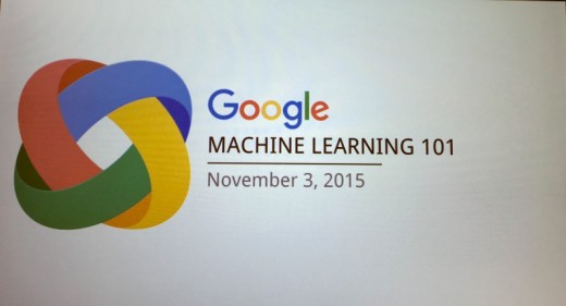 machine learning Day At Google