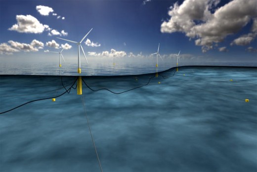 These Norwegian Floating Wind turbines can also be placed far Out To Sea