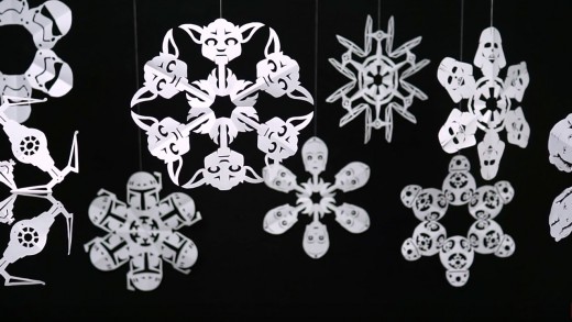 learn how to Make a celebrity Wars Snowflake