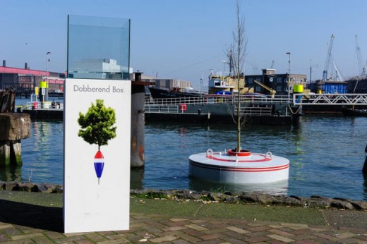 This woodland Will develop Floating In Rotterdam’s Harbor
