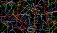 214 Subway methods blended Into One international Metro Map