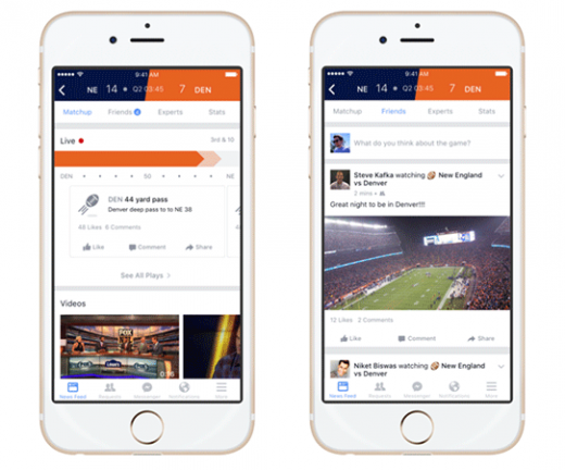 super Bowl Sunday Social Media in shape-Up: Will the new facebook sports activities Stadium Win?