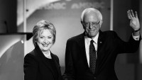 Clinton, Sanders Duel Over Who’s more challenging On Wall side road