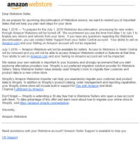 Amazon To Webstore sellers: No New Orders As Of may just 1, Two Months beforehand Of Platform Closure
