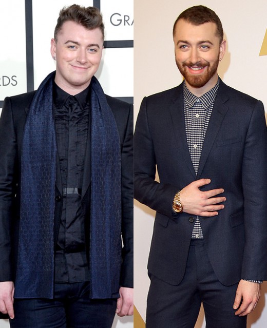 Sam Smith displays Off superb weight loss At 2016 Grammys