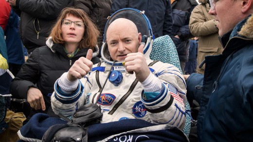 Astronaut Scott Kelly lower back To Earth Taller And youthful